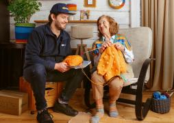 A campaign explaining how to receive postal services at home