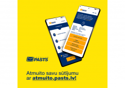 Latvijas Pasts creates atmuito.pasts.lv, an application for convenient customs clearance of postal items 