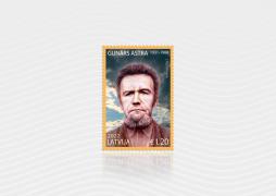 Latvijas Pasts dedicates a stamp to Gunārs Astra on the Remembrance Day for the Victims of Communist Genocide