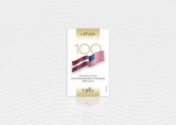 Latvijas Pasts izdod pastmarku Latvijas un ASV diplomātisko attiecību 100.gadadienā