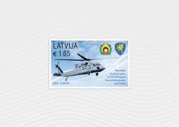 Latvijas Pasts izdod pastmarku par godu NBS un ASV Mičiganas Nacionālās gvardes partnerības 30.gadadienai