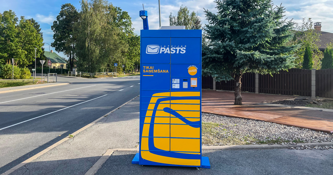 Mobilais_bezekrana_pakomats "Latvijas Pasts" testē pirmo mobilo pakomātu Latvijā