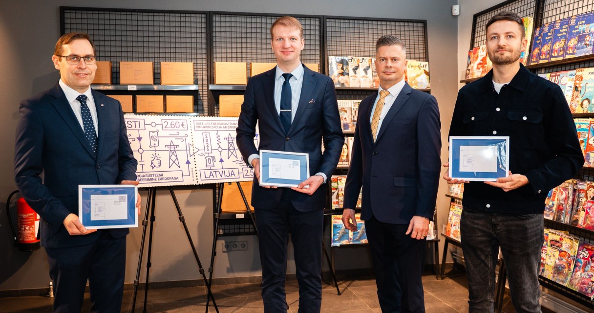 1741356763068 Baltic Energy System’s Synchronisation with Europe Commemorated in New Stamp Set