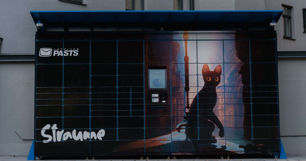 DSC00378 Rīgā atklāts "Straumei" veltīts pakomāts