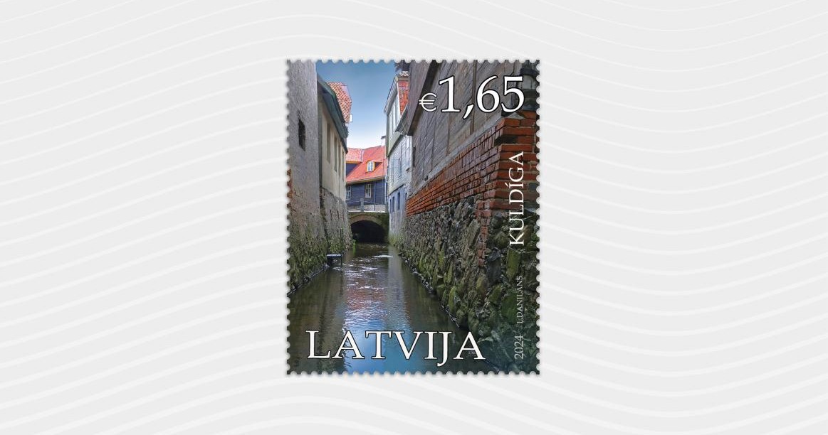 2024-08-14_17_40_52_Kuldiga_20242paraugiem Latvijas Pasts releases a stamp dedicated to Kuldiga