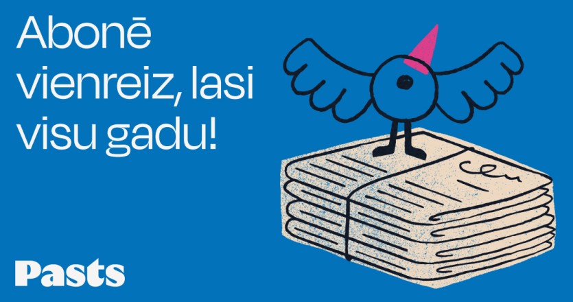 Abonēšanas_kampaņa_KV_pastslv “Latvijas Pasts” aicina abonēt lasāmvielu 2026. gadam