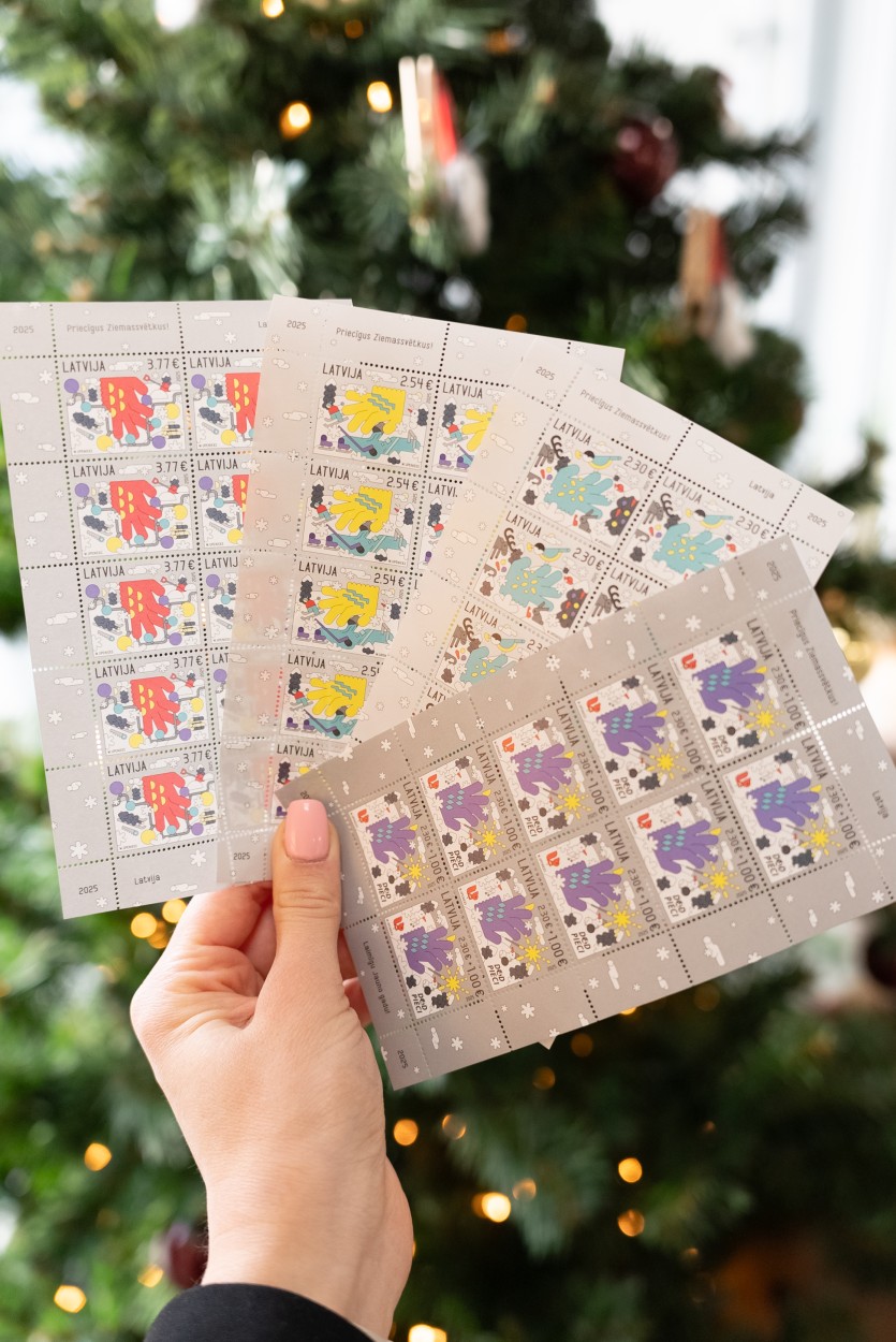 Ar labdarības pastmarku aicina ziedot &ldquo;Dod pieci!&rdquo;