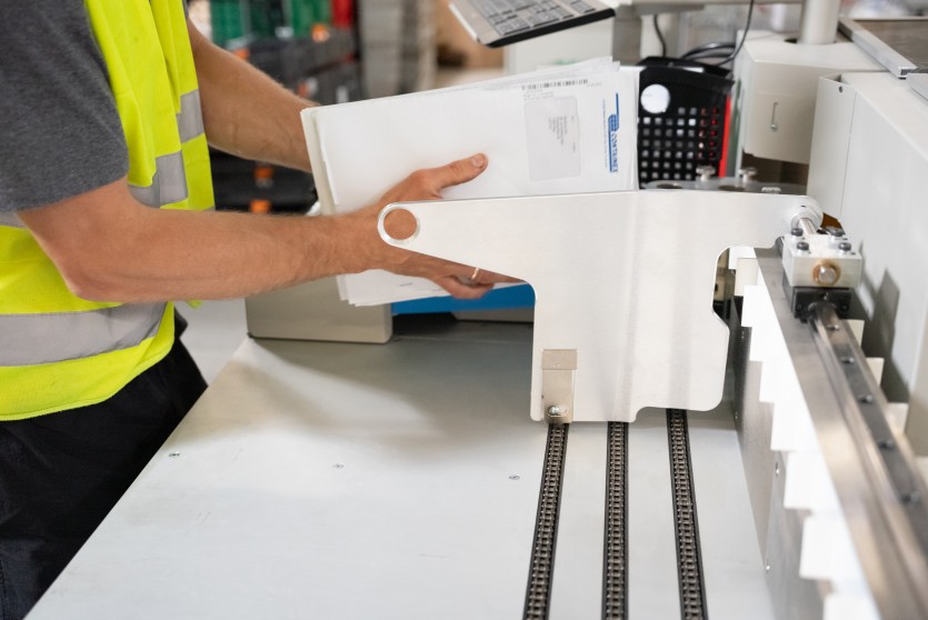 Šķirošana-2 Automatizētā vēstuļu šķirošana atvieglo pastnieku ikdienu