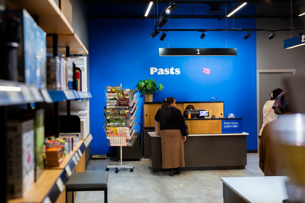 ieejas skats jaunajā klientu centrā