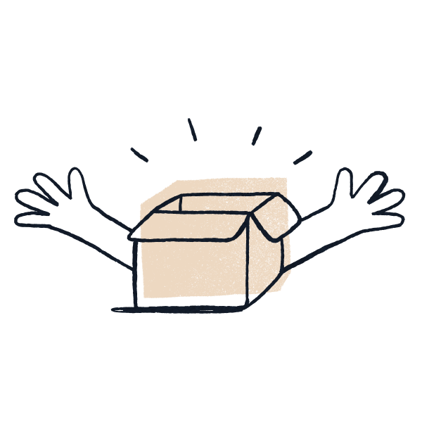 Ilustrācija - auto plaukstā