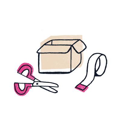 Atverta_kaste_Šķeres Sagatavo sūtījumu