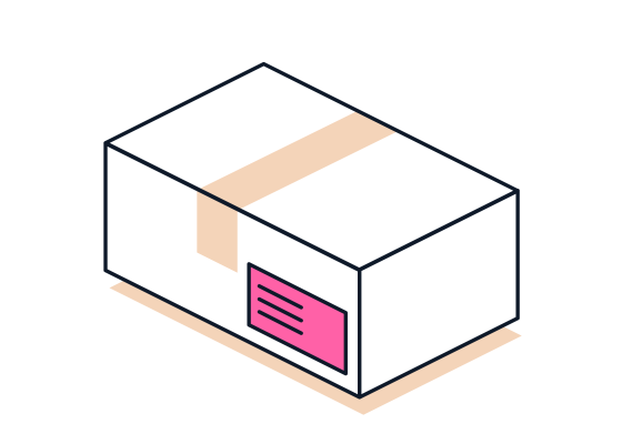 Tehniskas_ilustracijas_Iepakojuma marķējums Pakas ilustrācija